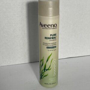 Aveeno Pure Renewal Hair Shampoo Moisturizing w/ Seaweed Extract 10.5 FL OZ